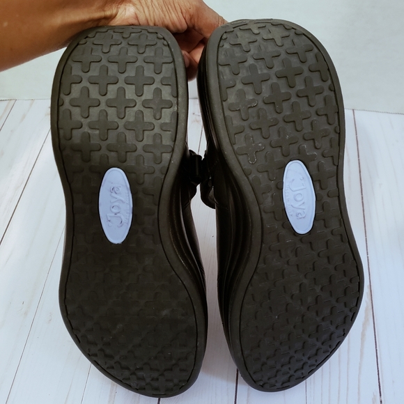 Joya Shoes Joya Ortholite Marilyn Black Leather Support Shoes Poshmark